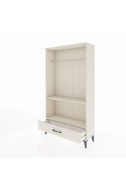 Arges Dolap 2 Raflı Tek Çekmeceli Tek Askılı 88x30x163 - S21M155V1A