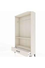 Arges Dolap 2 Raflı Tek Çekmeceli Tek Askılı 88x30x163 Aytaşı-Aytaşı