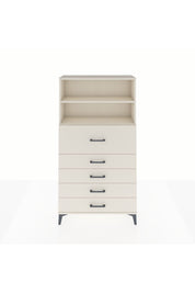 Arges Dolap 2 Raflı 5 Çekmeceli 88x30x163 Aytaşı-Aytaşı