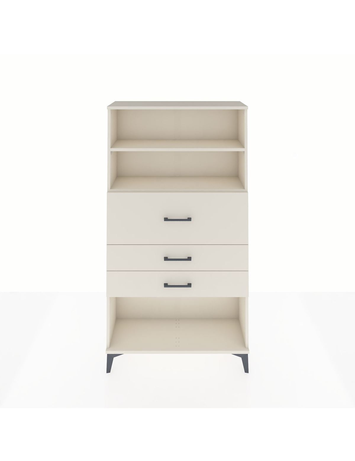 Arges Dolap 2 Raflı 3 Çekmeceli 88x30x163 Aytaşı-Aytaşı