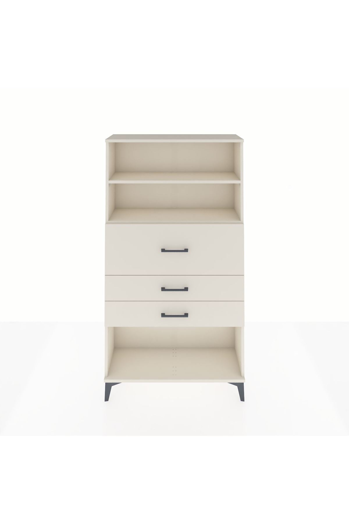 Arges Dolap 2 Raflı 3 Çekmeceli 88x30x163 Aytaşı-Aytaşı