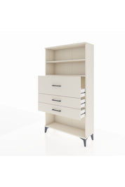 Arges Dolap 2 Raflı 3 Çekmeceli 88x30x163 Aytaşı-Aytaşı