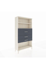 Arges Dolap 2 Raflı 3 Çekmeceli 88x30x163 Aytaşı-Antrasit