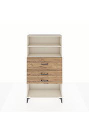 Arges Dolap 2 Raflı 3 Çekmeceli 88x30x163 Aytaşı-Çam