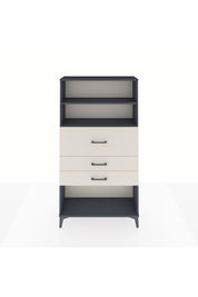 Arges Dolap 2 Raflı 3 Çekmeceli 88x30x163 Antrasit-Aytaşı