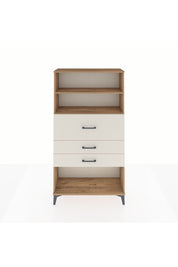 Arges Dolap 2 Raflı 3 Çekmeceli 88x30x163 Çam-Aytaşı