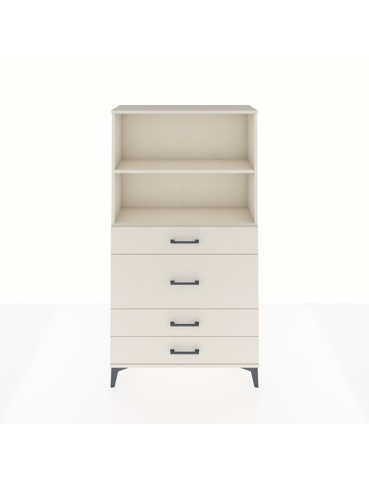 Arges Dolap 2 Raflı 4 Çekmeceli 88x30x163 Aytaşı-Aytaşı