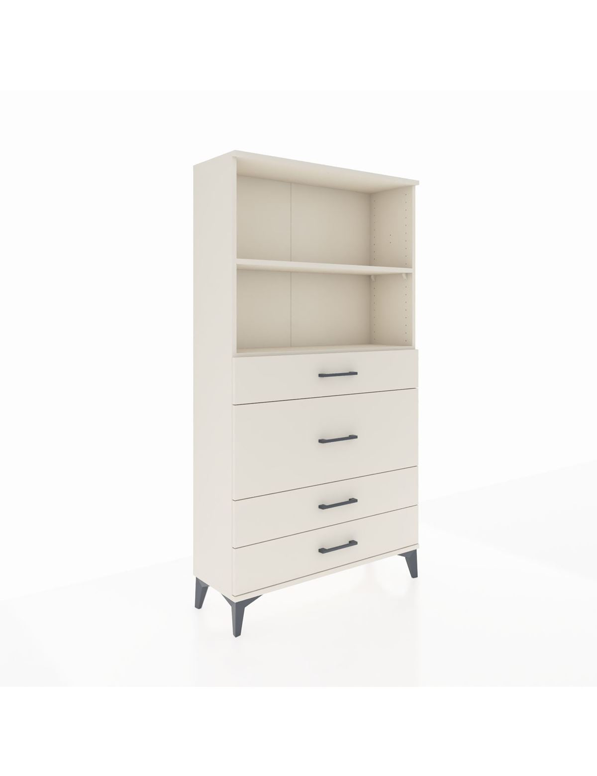 Arges Dolap 2 Raflı 4 Çekmeceli 88x30x163 Aytaşı-Aytaşı