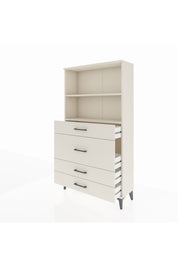 Arges Dolap 2 Raflı 4 Çekmeceli 88x30x163 Aytaşı-Aytaşı