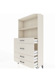 Arges Dolap 2 Raflı 4 Çekmeceli 88x30x163 Aytaşı-Aytaşı