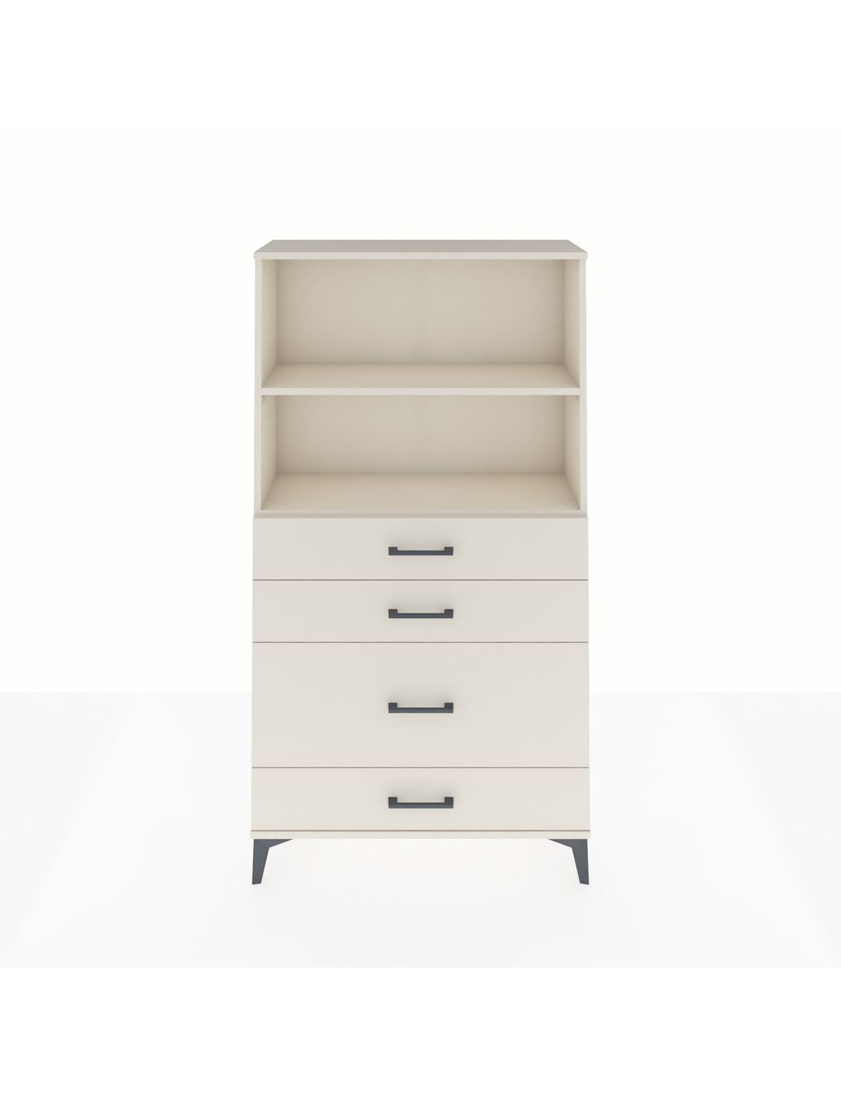 Arges Dolap 2 Raflı 4 Çekmeceli 88x30x163 Aytaşı-Aytaşı