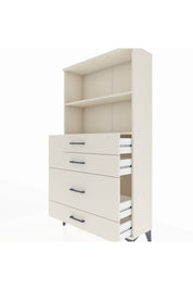 Arges Dolap 2 Raflı 4 Çekmeceli 88x30x163 Aytaşı-Aytaşı