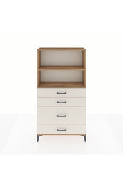 Arges Dolap 2 Raflı 4 Çekmeceli 88x30x163 Çam-Aytaşı