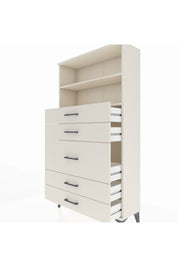 Arges Dolap 2 Raflı 5 Çekmeceli 88x30x163 Aytaşı-Aytaşı