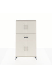 Arges Dolap 3 Raflı Tek Çekmeceli 4 Kapaklı 88x30x163 Aytaşı-Aytaşı