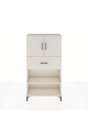 Arges Dolap 3 Raflı Tek Çekmeceli 2 Kapaklı 88x30x163 Aytaşı-Aytaşı