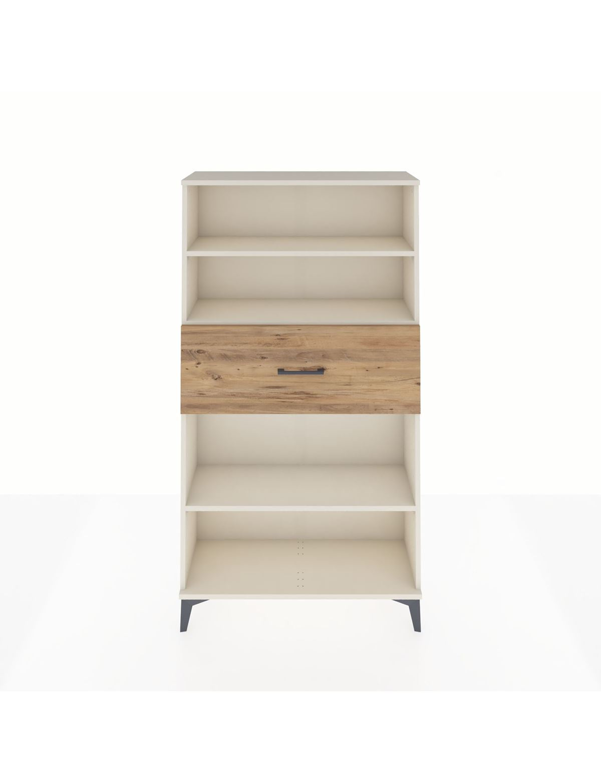 Arges Dolap 3 Raflı Tek Çekmeceli 88x30x163 Aytaşı-Çam