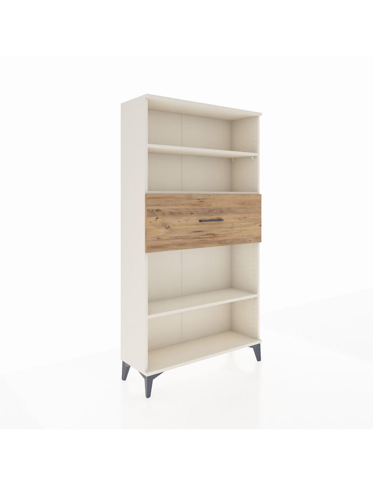 Arges Dolap 3 Raflı Tek Çekmeceli 88x30x163 Aytaşı-Çam