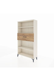 Arges Dolap 3 Raflı Tek Çekmeceli 88x30x163 Aytaşı-Çam