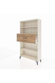 Arges Dolap 3 Raflı Tek Çekmeceli 88x30x163 Aytaşı-Çam