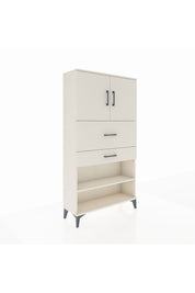 Arges Dolap 3 Raflı 2 Çekmeceli 2 Kapaklı 88x30x163 Aytaşı-Aytaşı