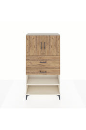 Arges Dolap 3 Raflı 2 Çekmeceli 2 Kapaklı 88x30x163 Aytaşı-Çam