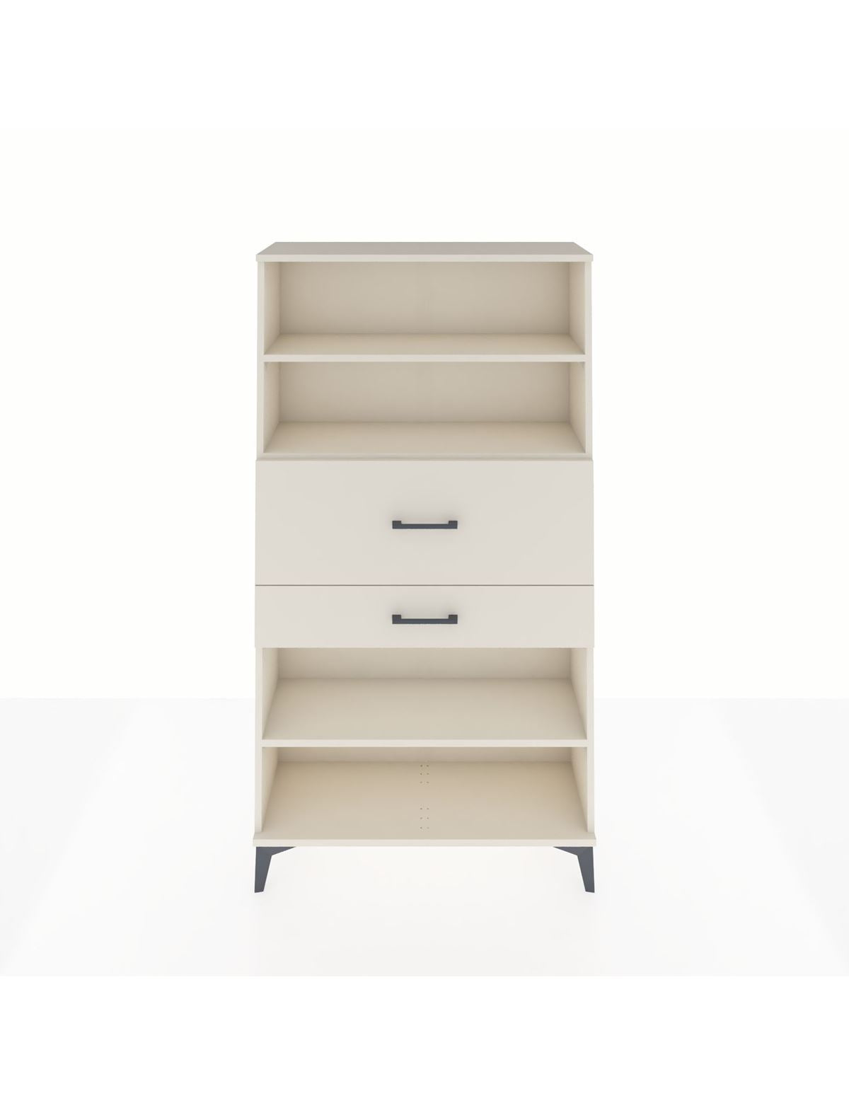 Arges Dolap 3 Raflı 2 Çekmeceli 88x30x163 Aytaşı-Aytaşı