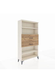 Arges Dolap 3 Raflı 2 Çekmeceli 88x30x163 Aytaşı-Çam