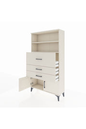 Arges Dolap 2 Raflı 3 Çekmeceli 2 Kapaklı 88x30x163 Aytaşı-Aytaşı