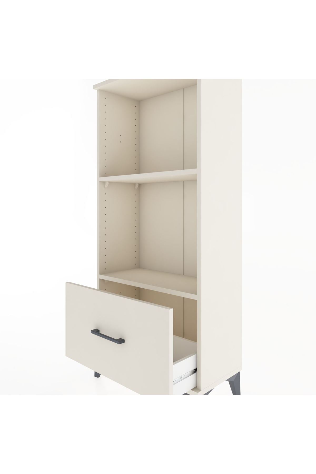 Hyperion Dolap 2 Raflı Tek Çekmeceli 60x44x134 Aytaşı-Aytaşı