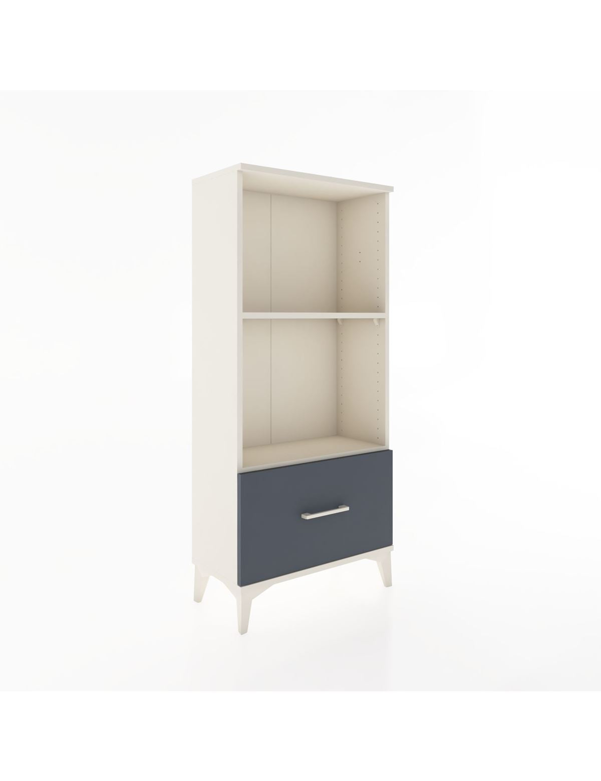 Hyperion Dolap 2 Raflı Tek Çekmeceli 60x44x134 Aytaşı-Antrasit