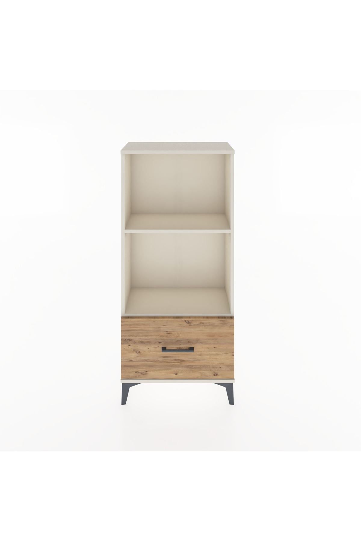 Hyperion Dolap 2 Raflı Tek Çekmeceli 60x44x134 Aytaşı-Çam