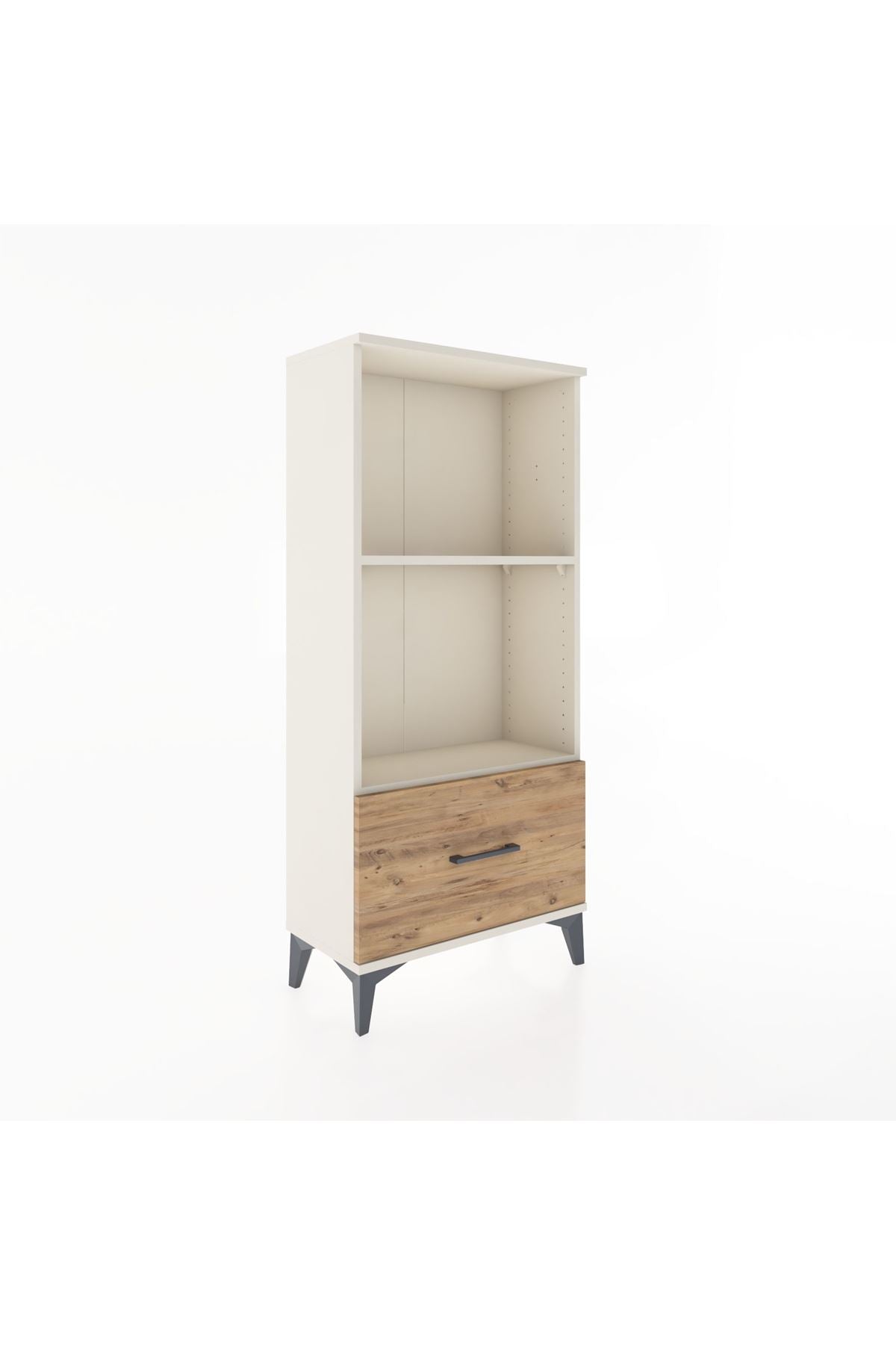 Hyperion Dolap 2 Raflı Tek Çekmeceli 60x44x134 Aytaşı-Çam