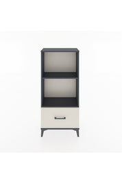 Hyperion Dolap 2 Raflı Tek Çekmeceli 60x44x134 Antrasit-Aytaşı