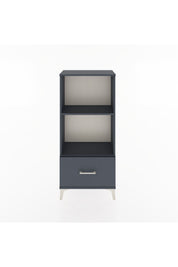 Hyperion Dolap 2 Raflı Tek Çekmeceli 60x44x134 Antrasit-Antrasit