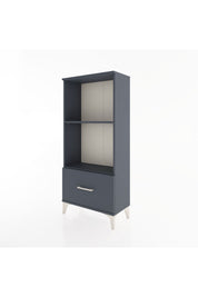 Hyperion Dolap 2 Raflı Tek Çekmeceli 60x44x134 Antrasit-Antrasit