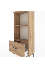 Hyperion Dolap 2 Raflı Tek Çekmeceli 60x44x134 Çam-Çam