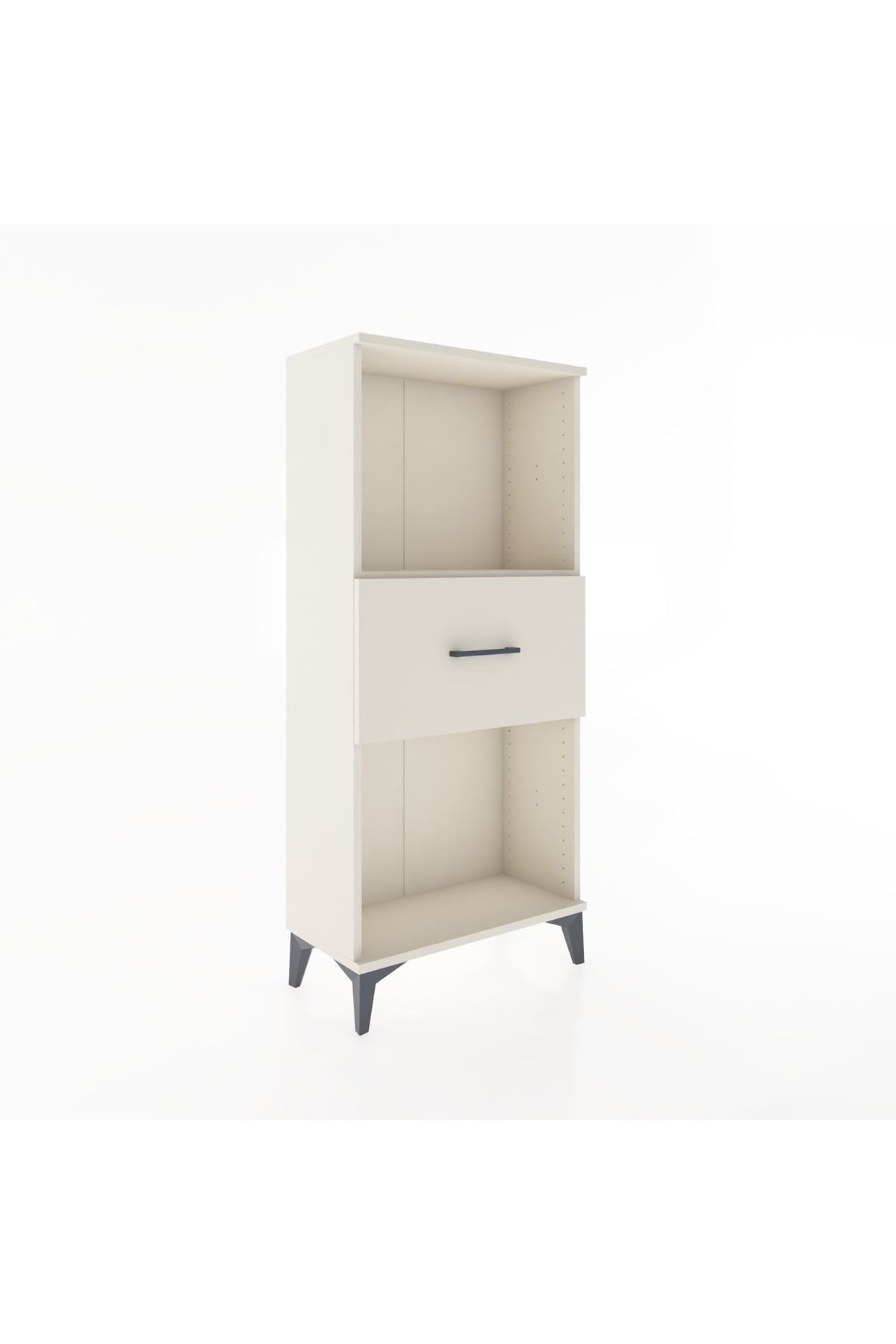 Hyperion Dolap Tek Raflı Tek Çekmeceli 60x44x134 Aytaşı-Aytaşı