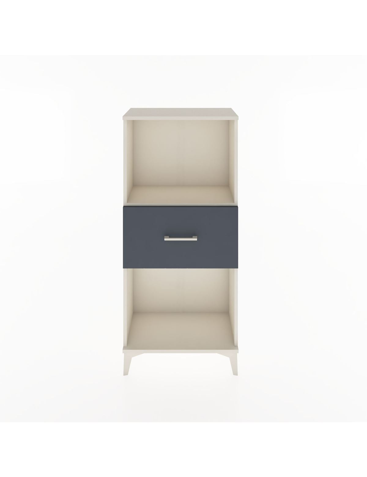 Hyperion Dolap Tek Raflı Tek Çekmeceli 60x44x134 Aytaşı-Antrasit