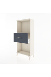 Hyperion Dolap Tek Raflı Tek Çekmeceli 60x44x134 Aytaşı-Antrasit