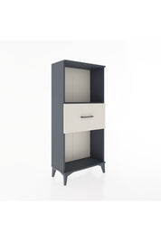 Hyperion Dolap Tek Raflı Tek Çekmeceli 60x44x134 Antrasit-Aytaşı