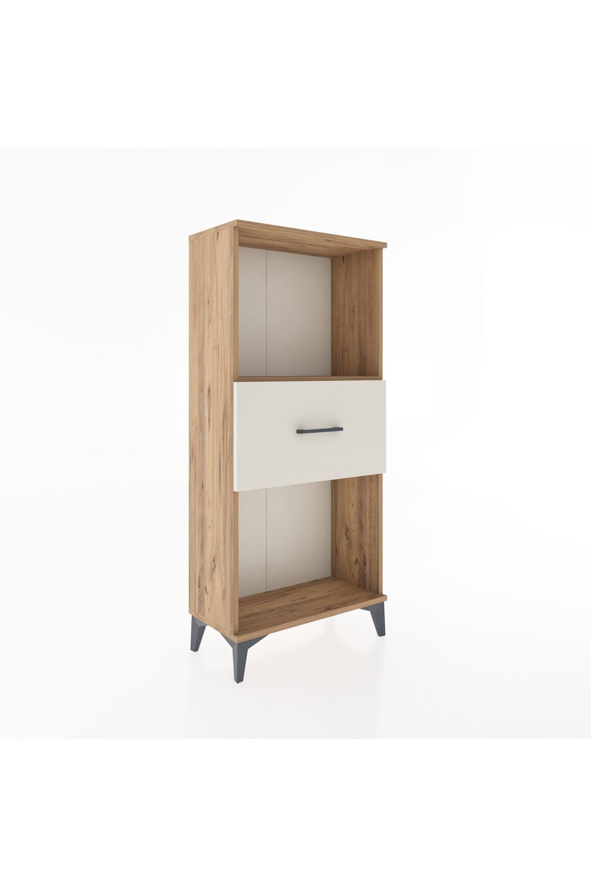 Hyperion Dolap Tek Raflı Tek Çekmeceli 60x44x134 Çam-Aytaşı