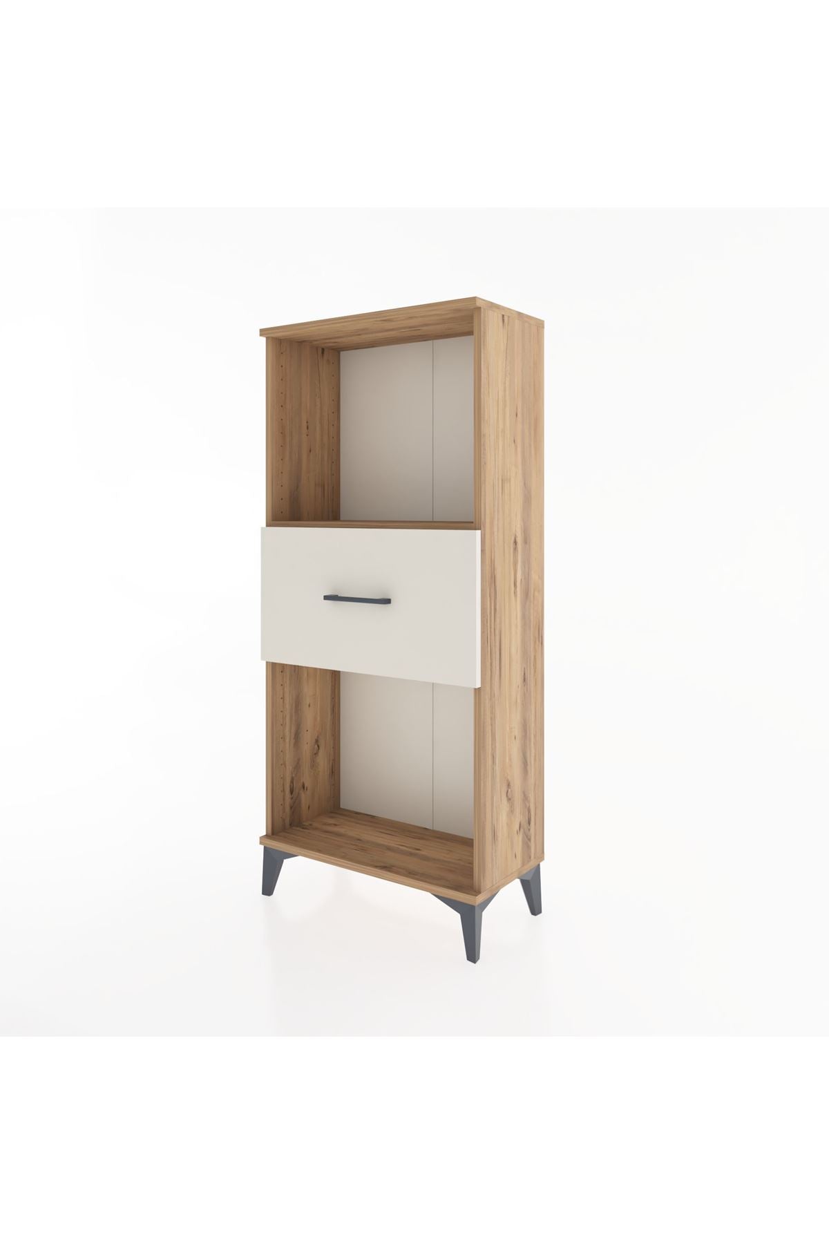 Hyperion Dolap Tek Raflı Tek Çekmeceli 60x44x134 Çam-Aytaşı