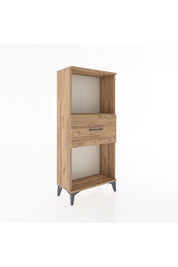 Hyperion Dolap Tek Raflı Tek Çekmeceli 60x44x134 Çam-Çam