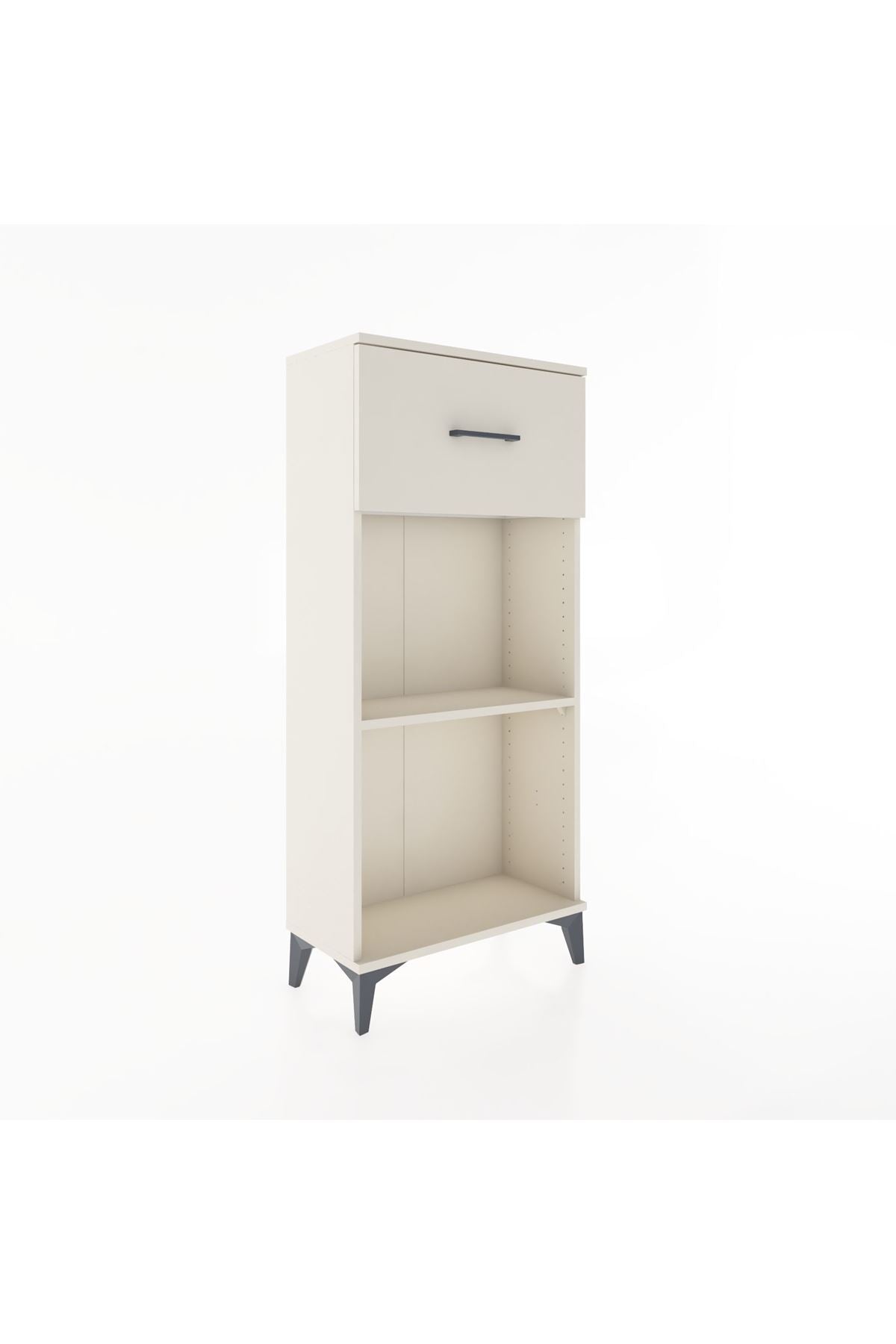 Hyperion Dolap Tek Raflı Tek Çekmeceli 60x44x134 Aytaşı-Aytaşı