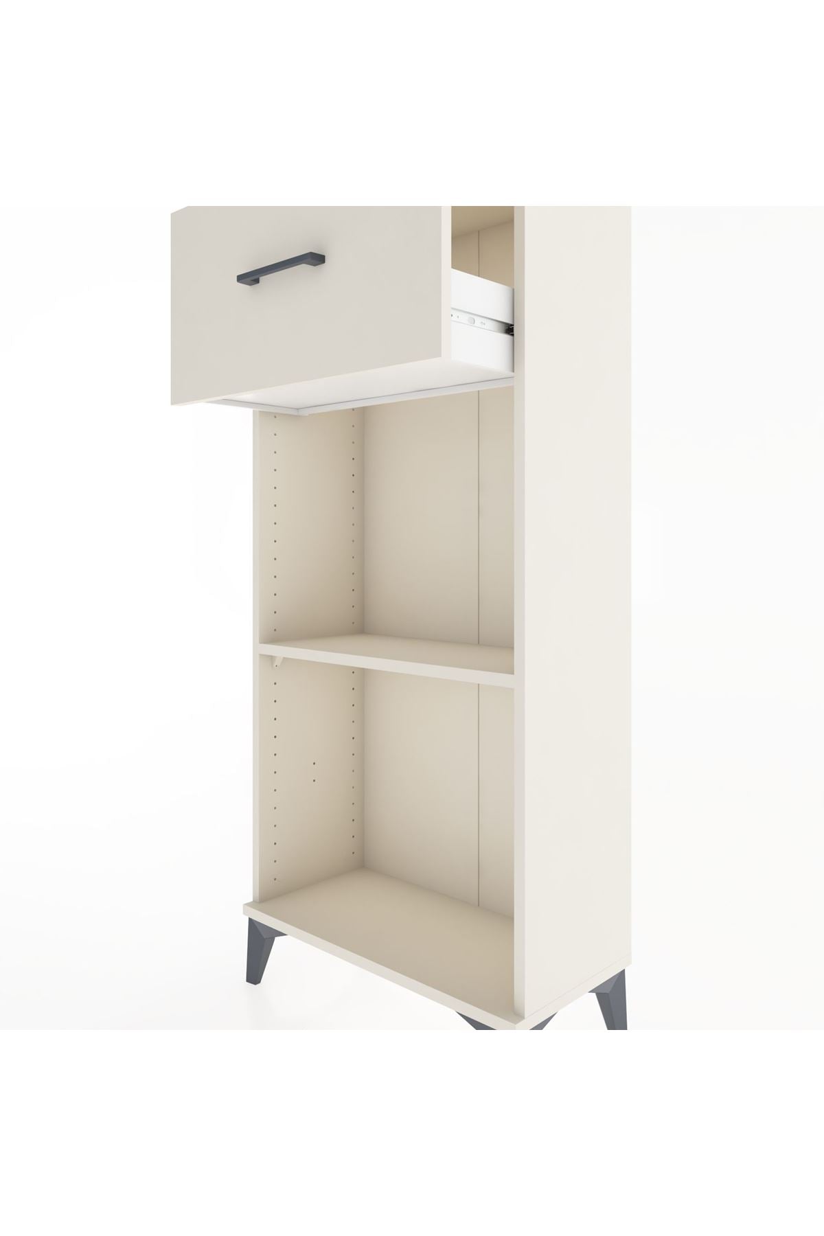 Hyperion Dolap Tek Raflı Tek Çekmeceli 60x44x134 Aytaşı-Aytaşı