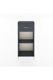 Hyperion Dolap Tek Raflı Tek Çekmeceli 60x44x134 Antrasit-Antrasit