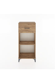 Hyperion Dolap Tek Raflı Tek Çekmeceli 60x44x134 Çam-Çam
