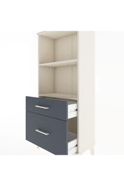 Hyperion Dolap 2 Raflı 2 Çekmeceli 60x44x134 Aytaşı-Antrasit