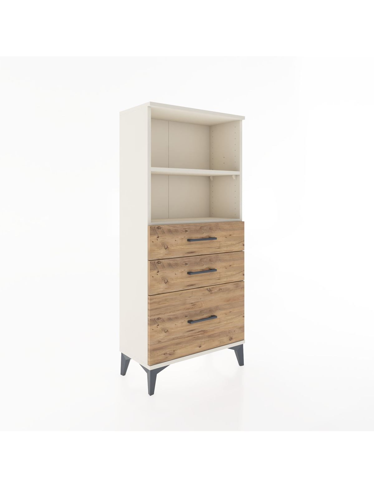 Hyperion Dolap 2 Raflı 3 Çekmeceli 60x44x134 Aytaşı-Çam